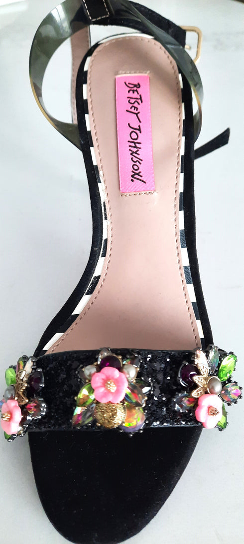 Betsey Johnson - ZELDZAME sandalen met hak 5.5